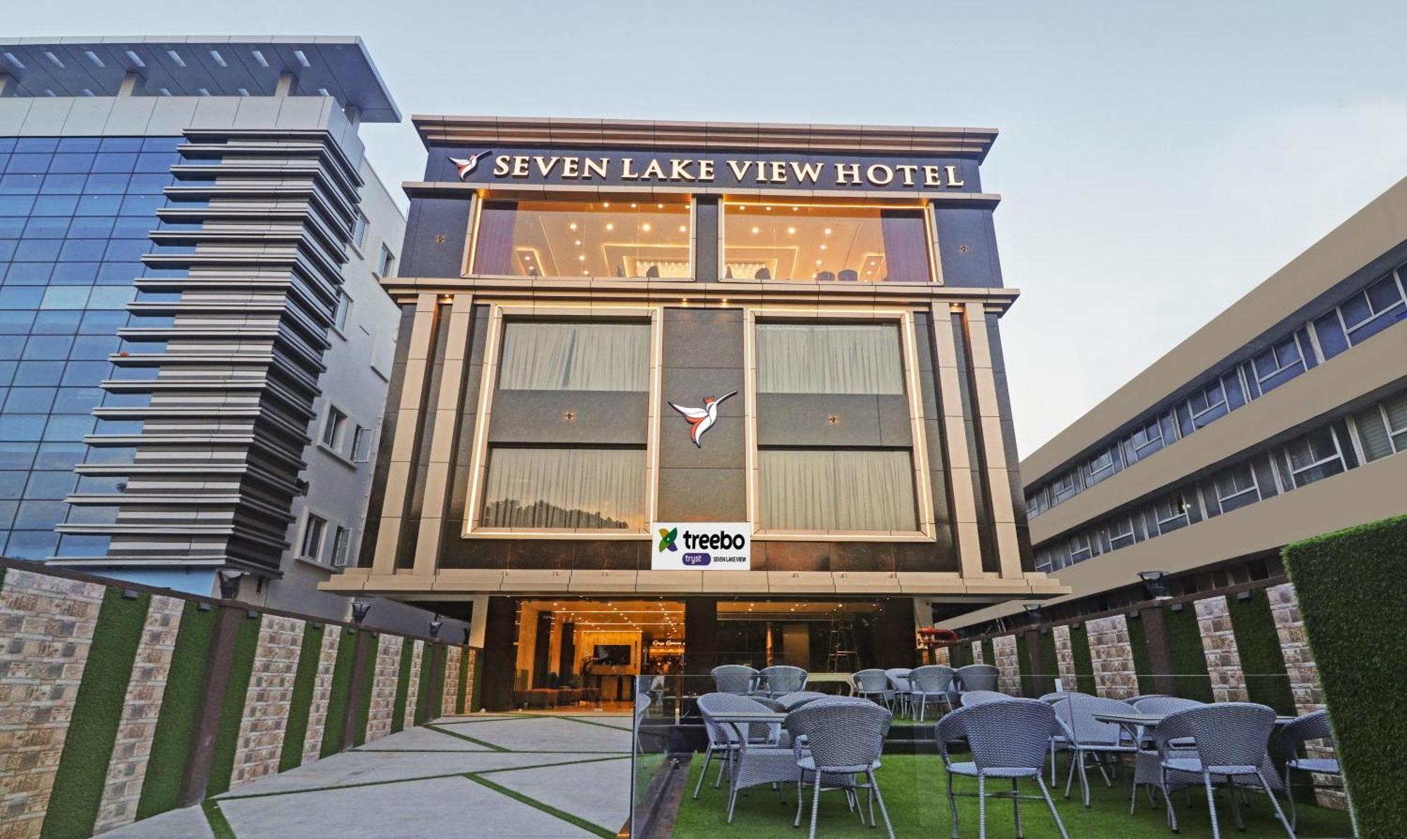 Treebo Premium Seven Lake View ハイデラバード エクステリア 写真