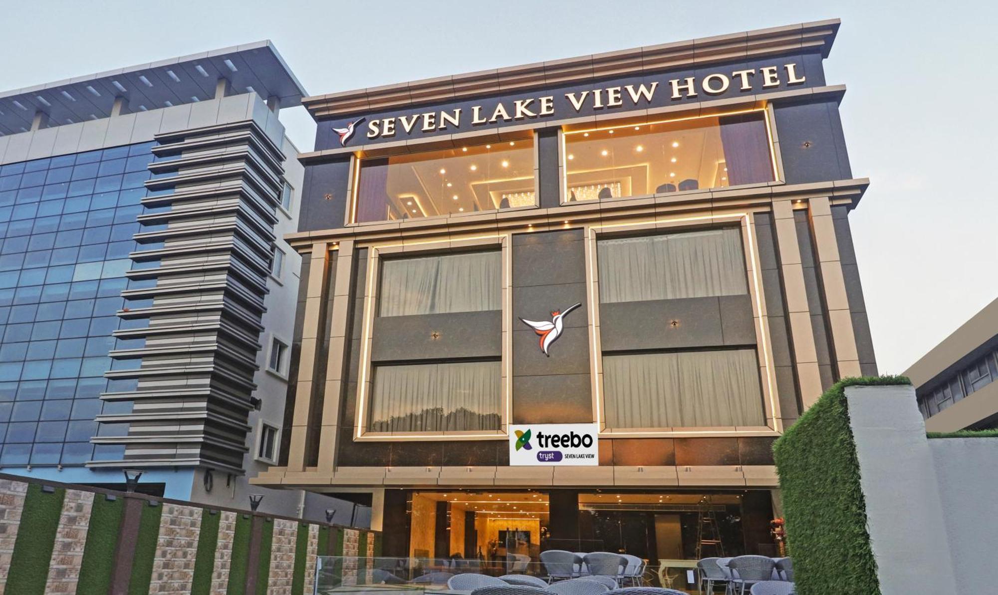 Treebo Premium Seven Lake View ハイデラバード エクステリア 写真